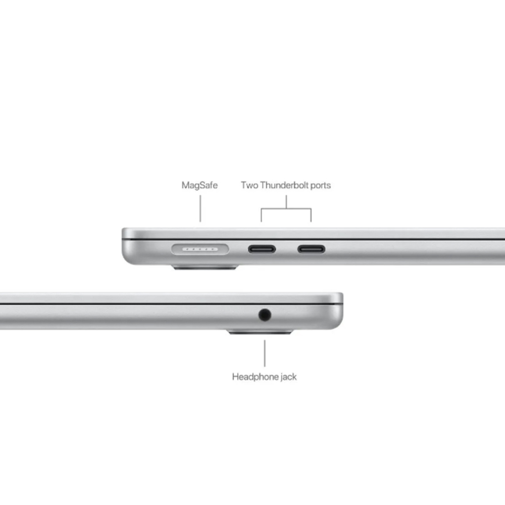 Laptop Apple Macbook Air M3 MC8N4SA/A (8 Core CPU/ 10 core GPU/ 24GB/ 512GB/ 13.6Inch/ Mac OS/ Silver/ Vỏ nhôm)