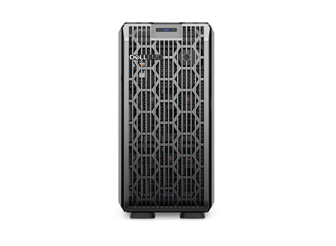 Máy chủ/ Server Dell T350 8x3.5 HP/Perc: E-2334/ 8GB DDR4 UDIMM, 3200MT/ 2TB 7.2K RPM SATA 6Gbps 512n 3.5'' Hot-plug Hard Drive/ PERC H755/ iDRAC9 Express/ BC5720DP 1GbE LOM/ DVDRW/ HP PSU 600W/ No OS/ 4 Yrs Pro