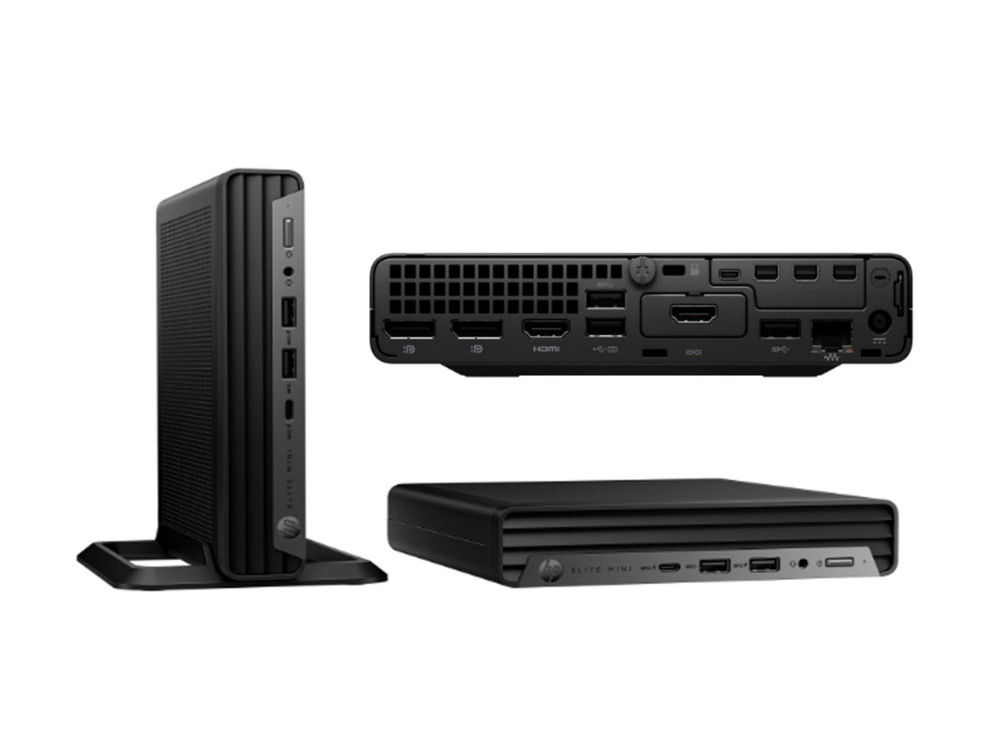 Máy tính để bàn HP Pro Mini 400 G9 i3-12300T(4*2.3)/ 8GDR4/ 512SSD/ KB/ M/ DOS/ 3Y/ ĐEN