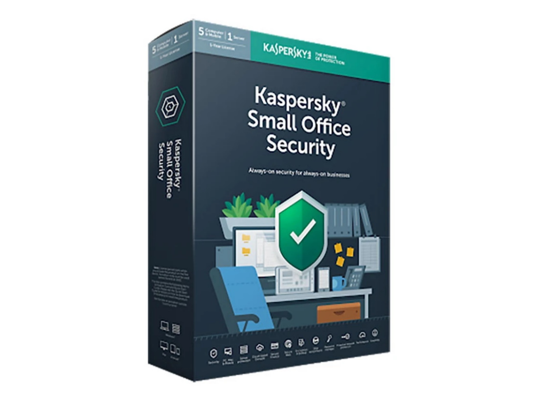 Kaspersky Small Office Security 5 PCs + 5 Mobile + 1 File Server
